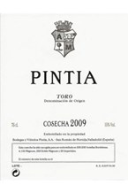 Vega Sicilia Pintia, Toro 2009